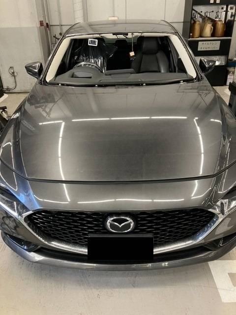 マツダ MAZDA3 フロントガラス交換　エーミング作業