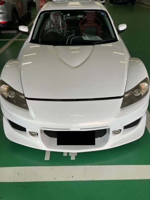 マツダ RX-8　フロントガラス交換