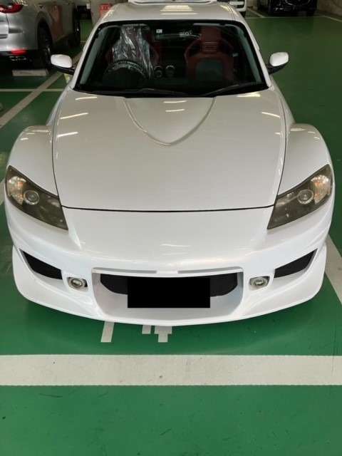 マツダ RX-8　フロントガラス交換