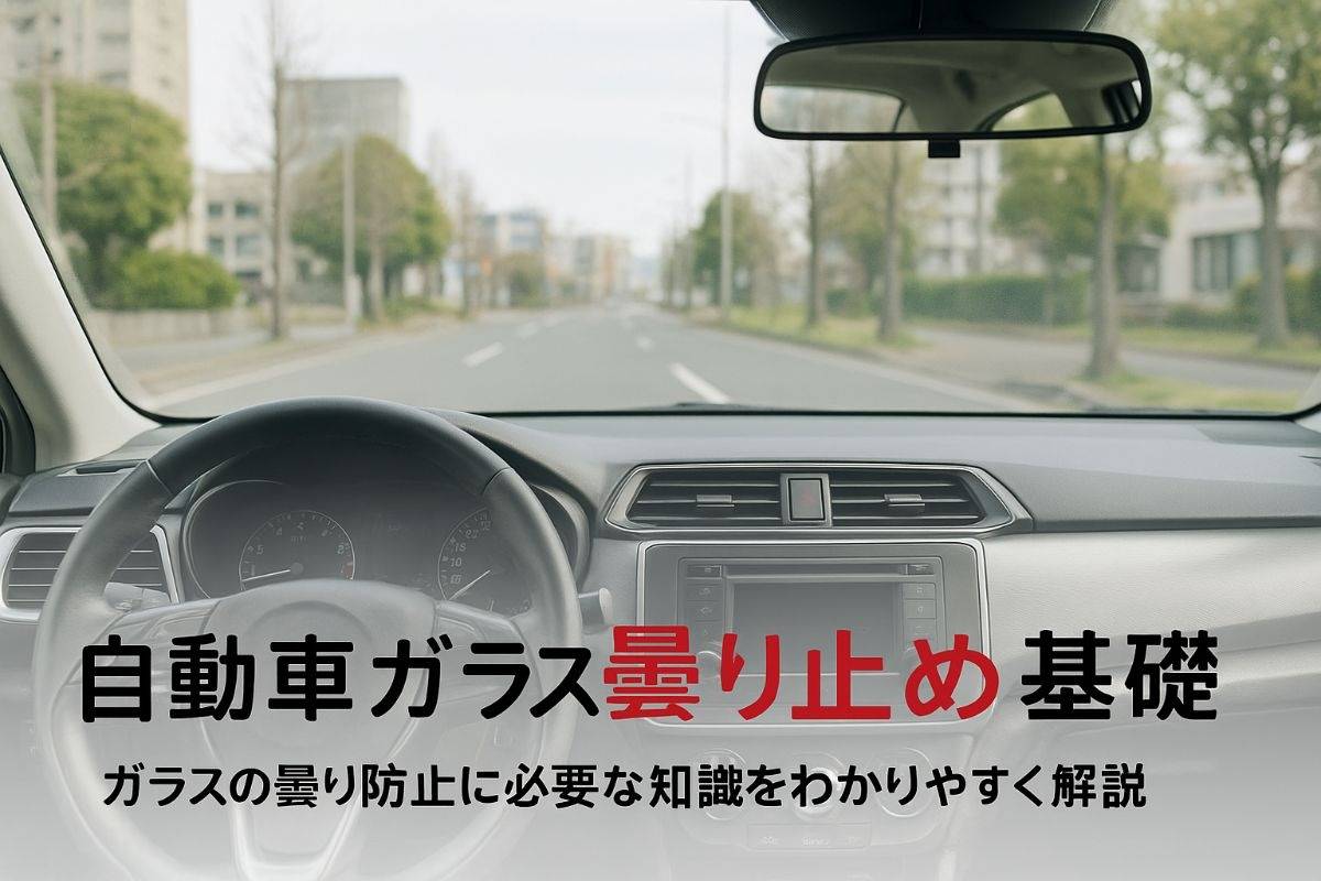 自動車ガラスの曇り止めの基礎知識と原因対策おすすめ商品